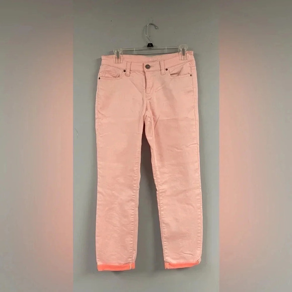 Victoria's Secret VS Pencil Denim Low Rise Cotton Blend Ankle Pants Size 4 - Picture 1 of 7